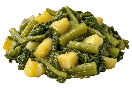 Borrajas con patatas