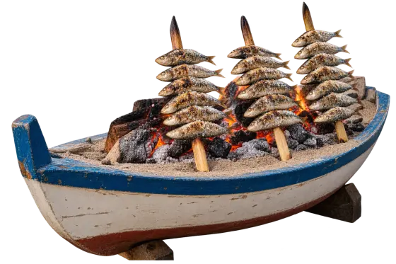 Espetos de sardinas
