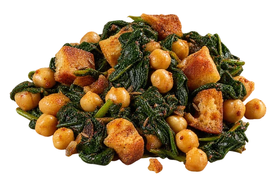 Espinacas con garbanzos