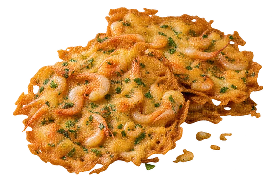 Tortillitas de camarones