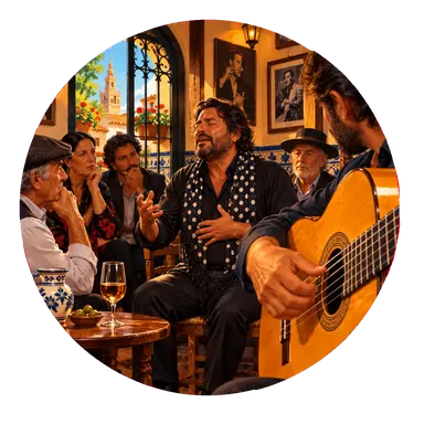 Le «peñas» flamencas