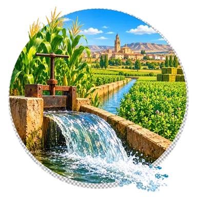 Le «Cinco Villas» irrigate