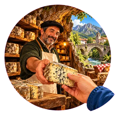 Il formaggio nelle grotte