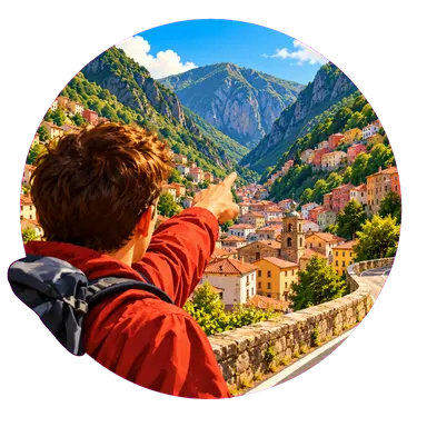 La «cuenca» chiusa fra i monti