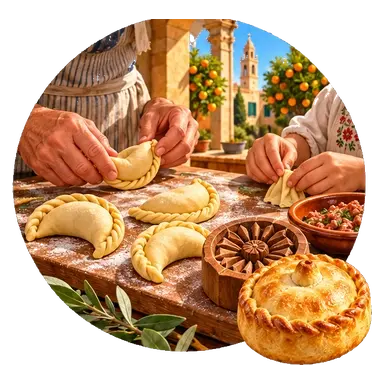 I «cocarrois» e le «panades» a Pasqua