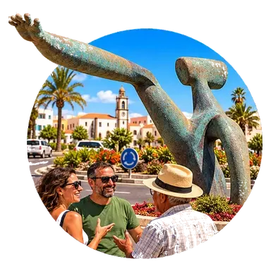 Cento sculture in mezzo alle strade