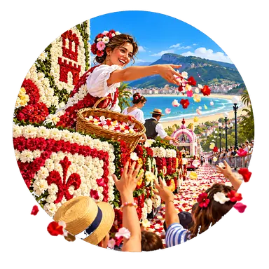 La «Batalla de Flores» a settembre