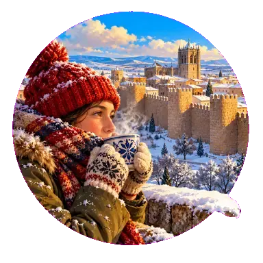 La città più fredda della Spagna