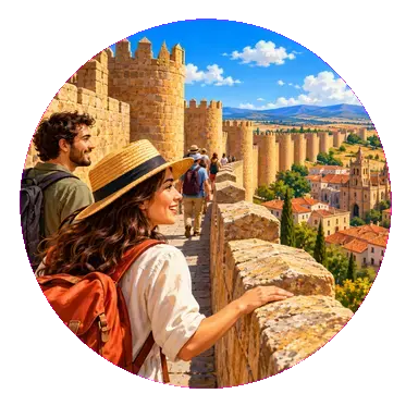 La «muralla» con 88 torri