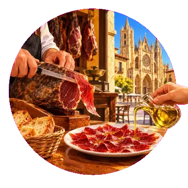 La «cecina» a fette sottili