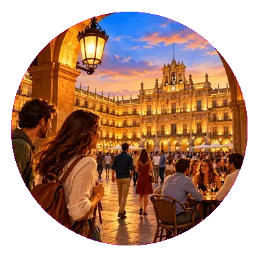 La Plaza Mayor come salotto