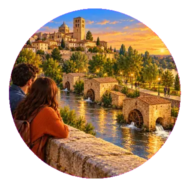 Il Duero sotto ai «aceñas»