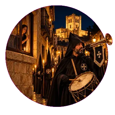 La Semana Santa in silenzio