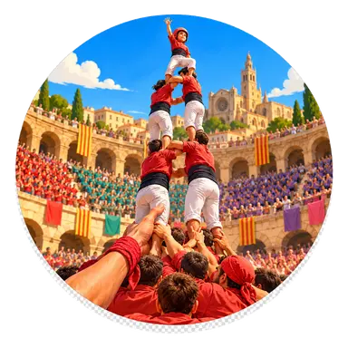 I «castells» del concorso