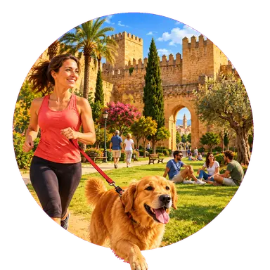 L'«Alcazaba» come parco