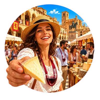 La «Feria del Queso» di maggio