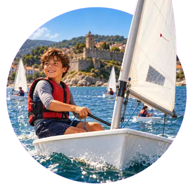 La «escola de vela» d'estate