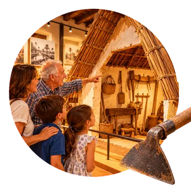 La «barraca» nel museo