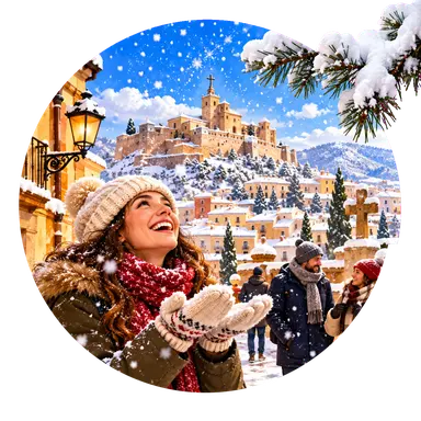 Settecento metri, e nevica