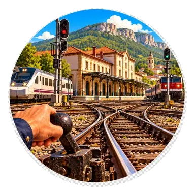 Il nodo ferroviario in mezzo