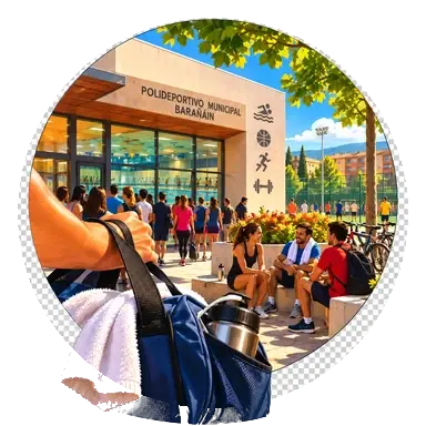 Il «Polideportivo» come piazza