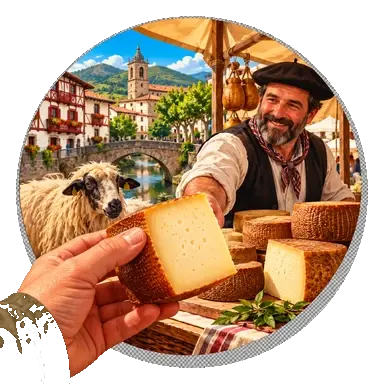 Il mercato dei formaggi di pecora latxa