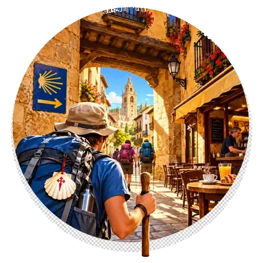 Il «Camino» entra in paese