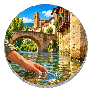 L'Aragón sotto al ponte