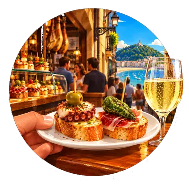 I «pintxos» della Parte Vieja