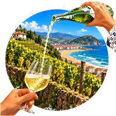 Il «txakoli» dei versanti