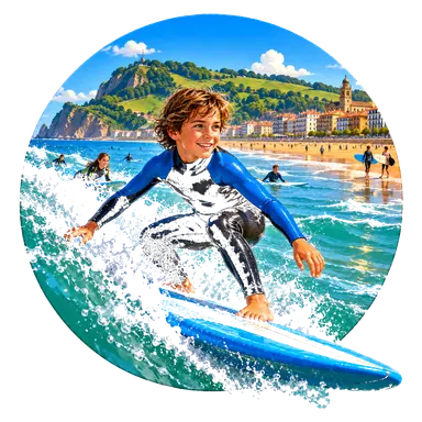 L'onda lunga per il surf